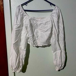 White long sleeve shirt